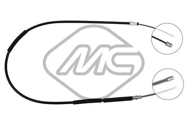 Cable Pull, parking brake (80043)