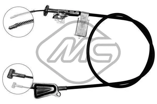 Cable Pull, parking brake (82337)