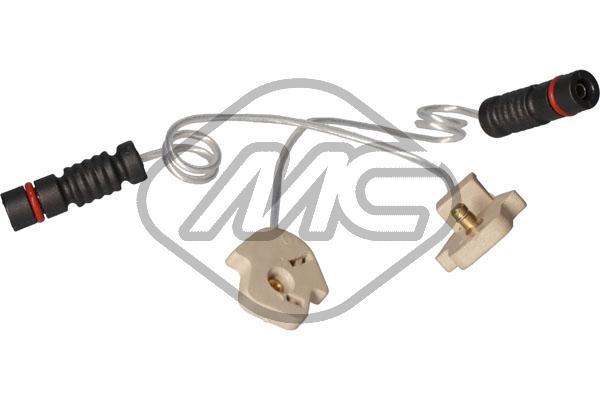 Warning Contact, brake pad wear (02097)