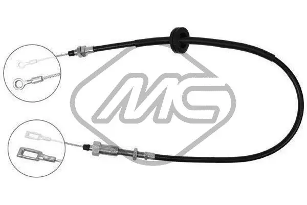 Cable Pull, parking brake (80110)
