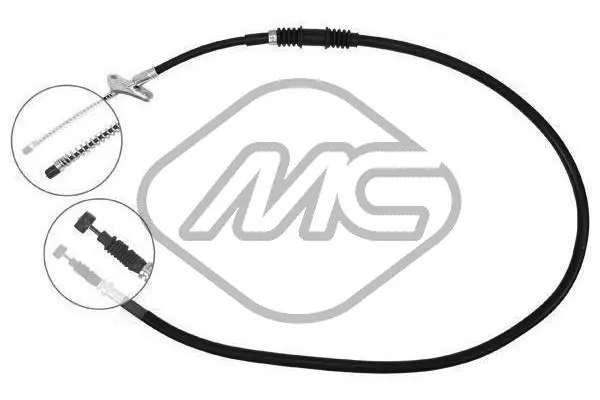 Cable Pull, parking brake (82526)