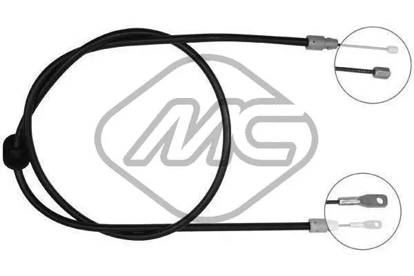 Cable Pull, parking brake (80981)