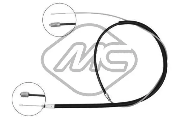 Cable Pull, parking brake (80393)