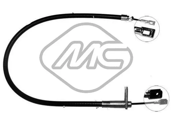 Cable Pull, parking brake (81008)