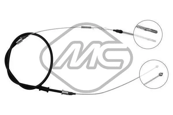 Cable Pull, parking brake (82487)