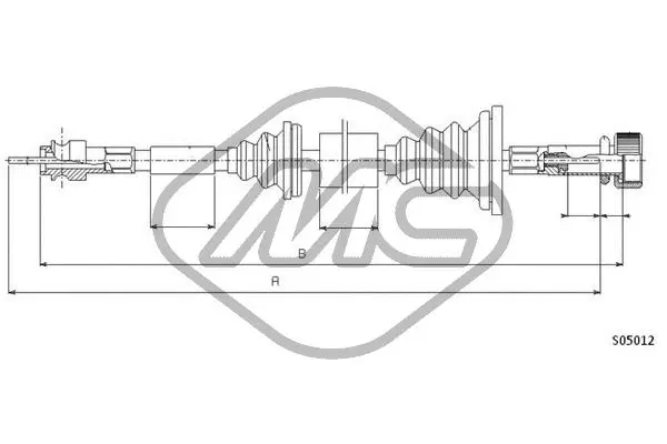 Speedometer Cable (80919)