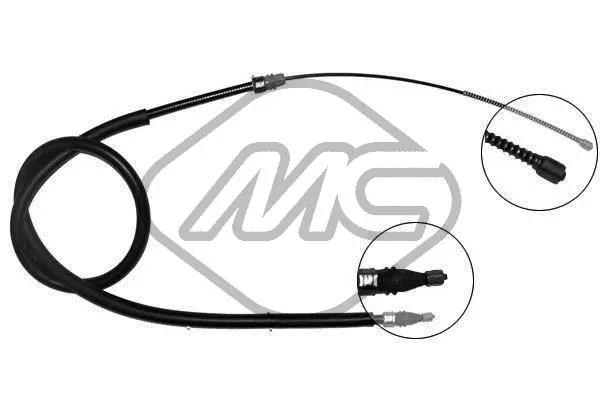 Cable Pull, parking brake (83070)