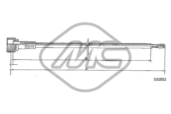 Speedometer Cable (83665)