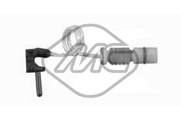 Warning Contact, brake pad wear (02101)