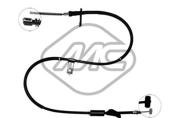 Cable Pull, parking brake (82509)