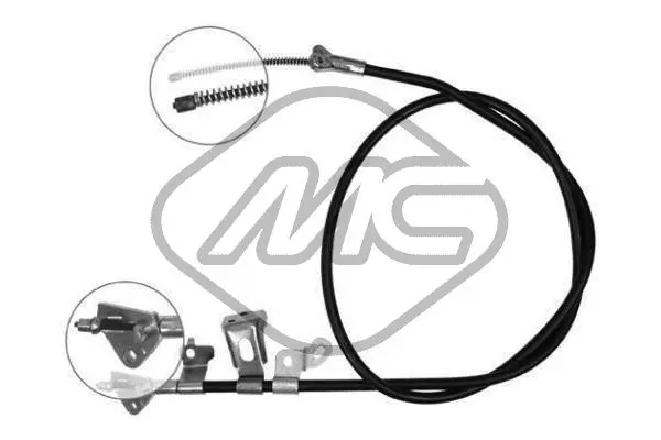 Cable Pull, parking brake (83478)