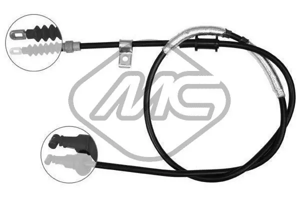 Cable Pull, parking brake (83582)
