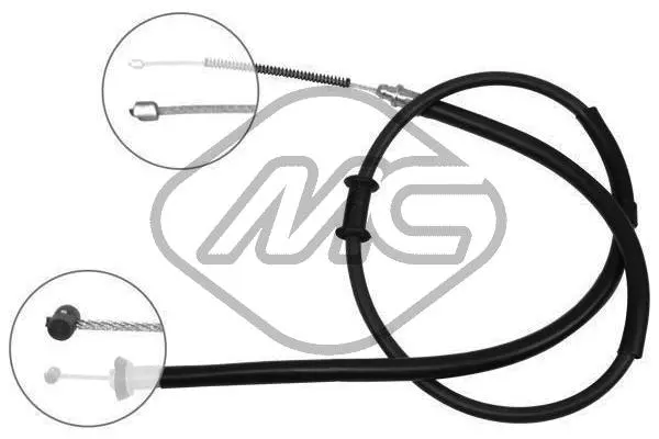 Cable Pull, parking brake (81345)