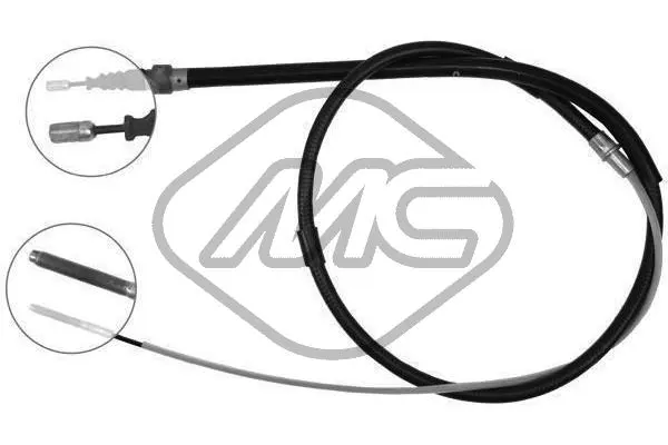 Cable Pull, parking brake (83745)