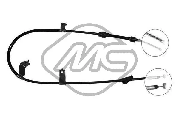 Cable Pull, parking brake (81947)