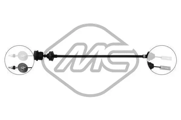 Cable Pull, clutch control (80719)