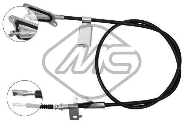 Cable Pull, parking brake (82341)