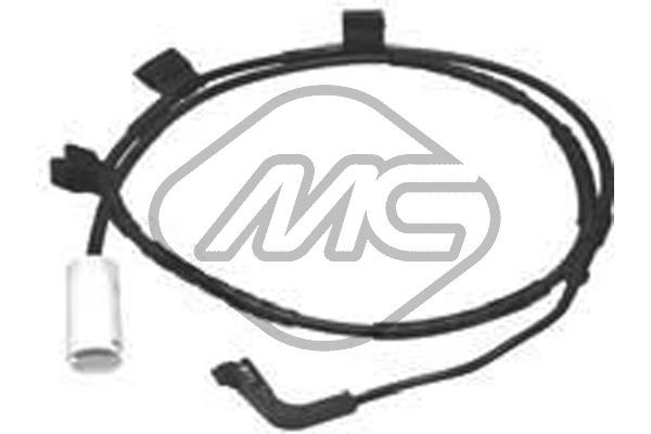 Warning Contact, brake pad wear (02094)