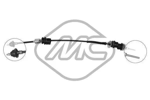 Cable Pull, clutch control (80717)