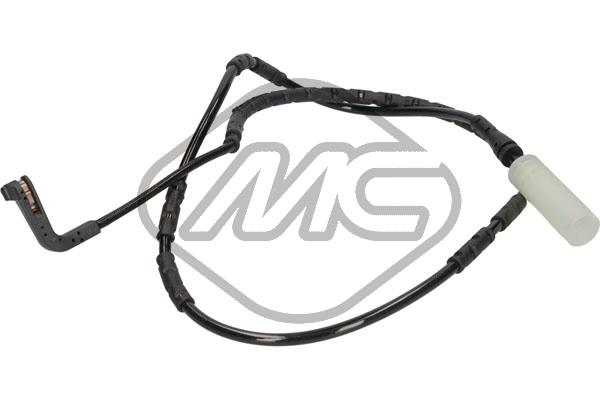 Warning Contact, brake pad wear (02083)
