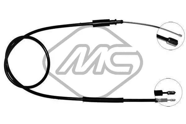 Cable Pull, parking brake (80808)