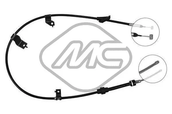 Cable Pull, parking brake (81946)