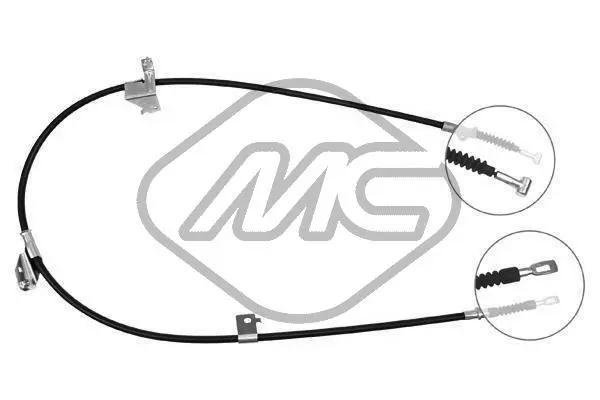 Cable Pull, parking brake (82321)