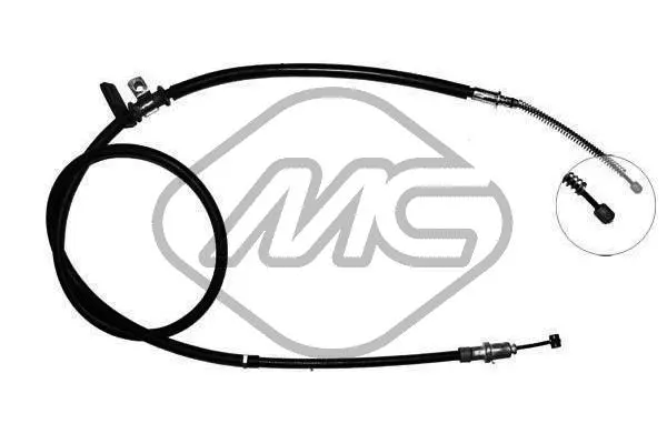 Cable Pull, parking brake (82253)