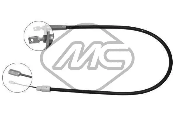 Cable Pull, parking brake (80971)
