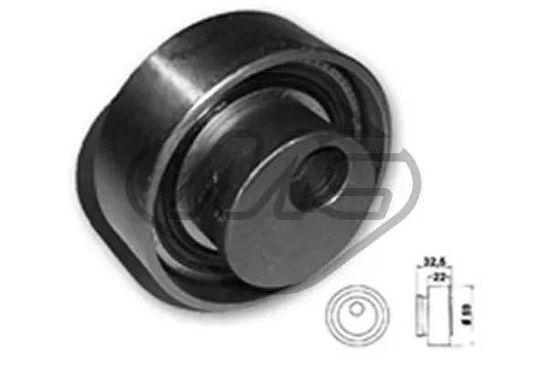 Tensioner Pulley, timing belt (48686)