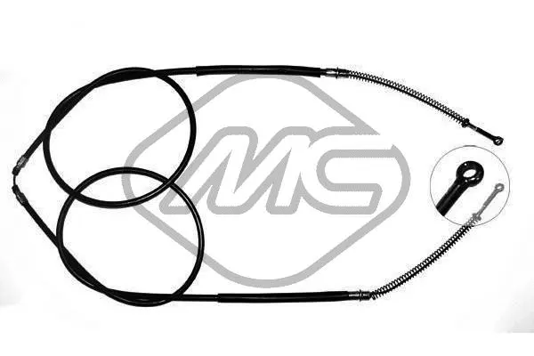Cable Pull, parking brake (83244)