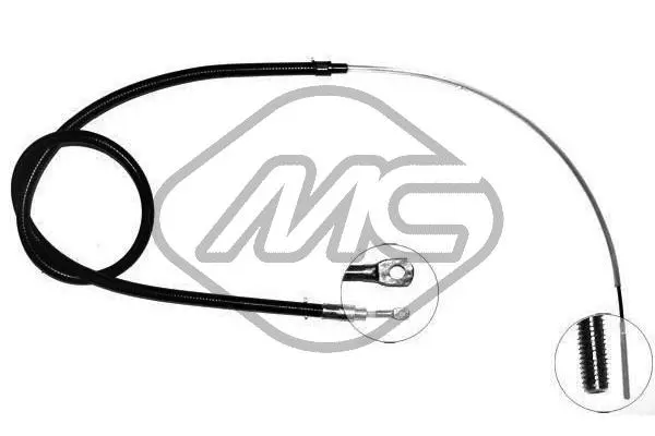 Cable Pull, parking brake (80295)