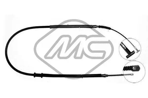 Cable Pull, parking brake (81280)