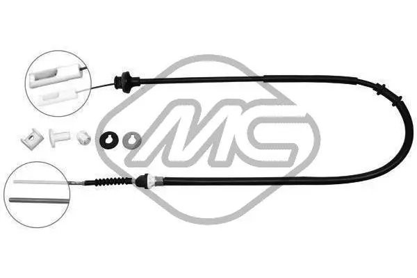 Cable Pull, clutch control (81116)
