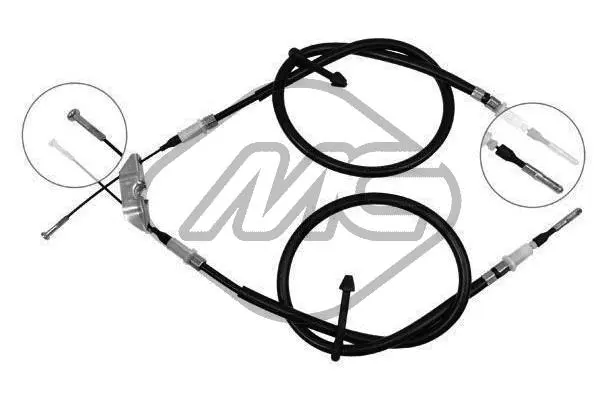Cable Pull, parking brake (83218)