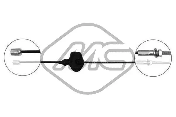 Cable Pull, parking brake (81824)