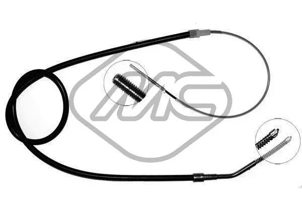 Cable Pull, parking brake (80645)