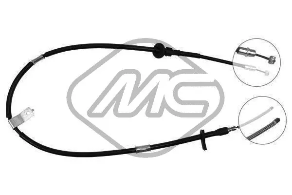Cable Pull, parking brake (81973)