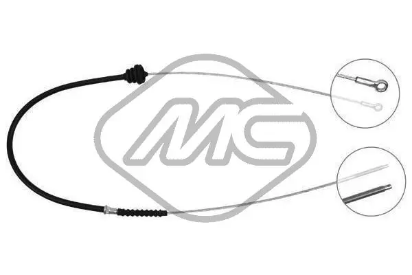 Cable Pull, parking brake (81010)
