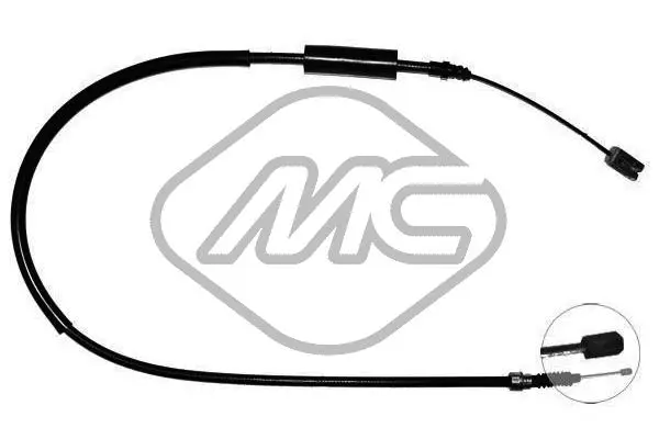 Cable Pull, parking brake (83052)
