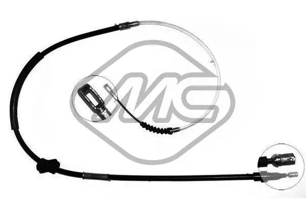 Cable Pull, parking brake (80569)