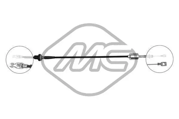 Cable Pull, clutch control (80191)