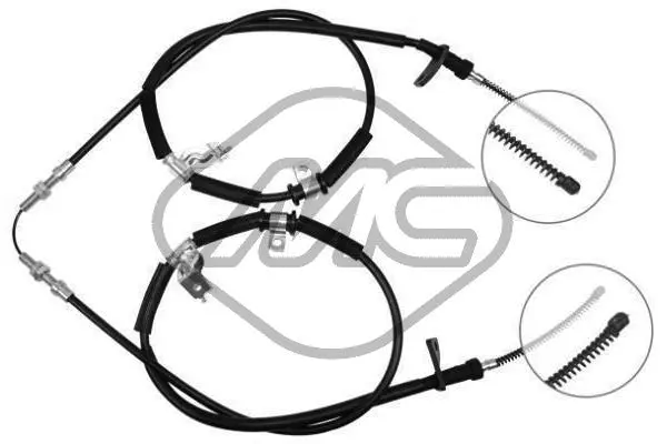 Cable Pull, parking brake (80108)