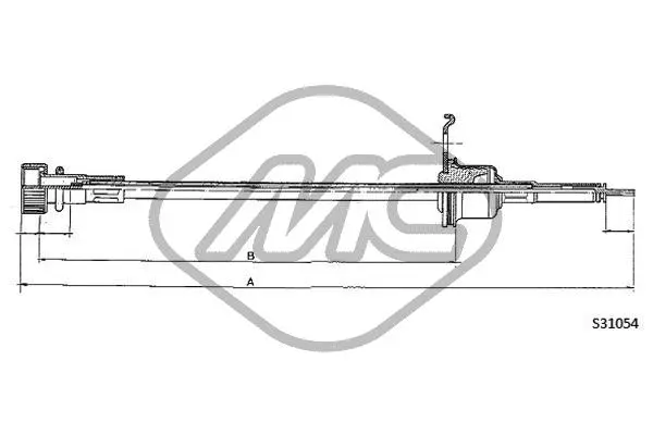 Speedometer Cable (83667)