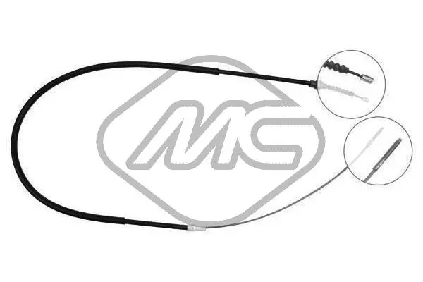 Cable Pull, parking brake (83724)
