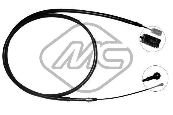 Cable Pull, parking brake (80835)