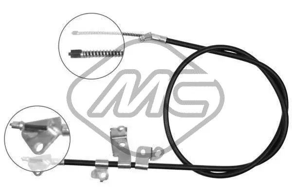 Cable Pull, parking brake (83479)