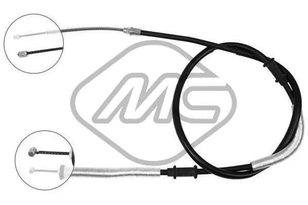 Cable Pull, parking brake (80205)