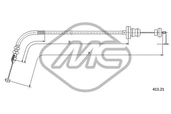 Accelerator Cable (81542)