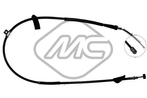 Cable Pull, parking brake (82508)